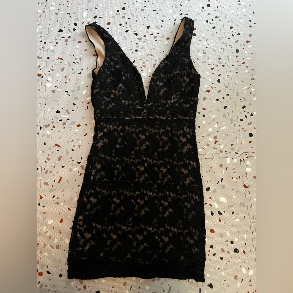 Little Black Lace Dress